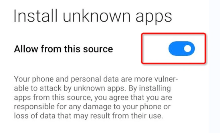 install-unknown-apps
